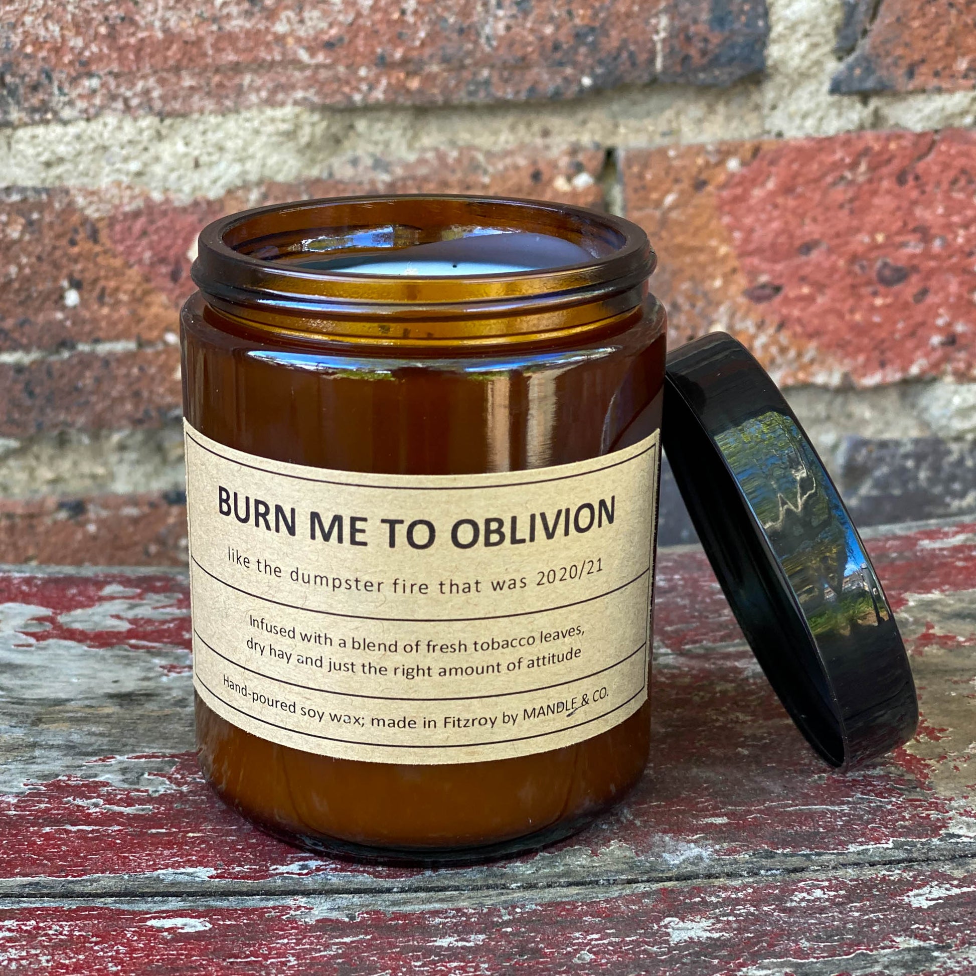 tobacco oblivion Tobacco Candle Burn Me To